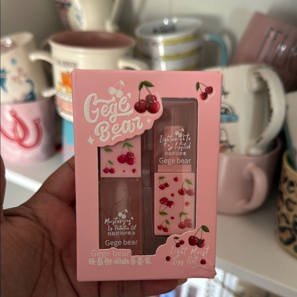 Cherry Lip set lightweight moisturizing - Pink - Picture 1 of 1